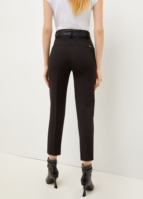 Liu Jo Cropped With Hose Damen Schwarz | VAE-034786