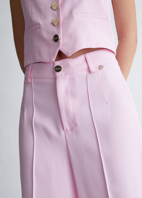 Liu Jo Eco-Friendly Francoise Hose Damen Rosa | AJL-930218