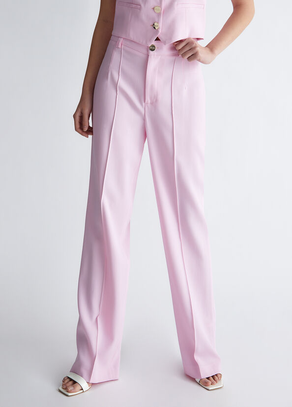 Liu Jo Eco-Friendly Francoise Hose Damen Rosa | AJL-930218