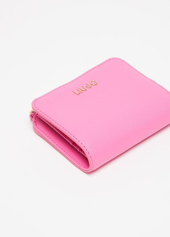 Liu Jo Eco-Friendly Geldbörse Damen Rosa | LND-521760