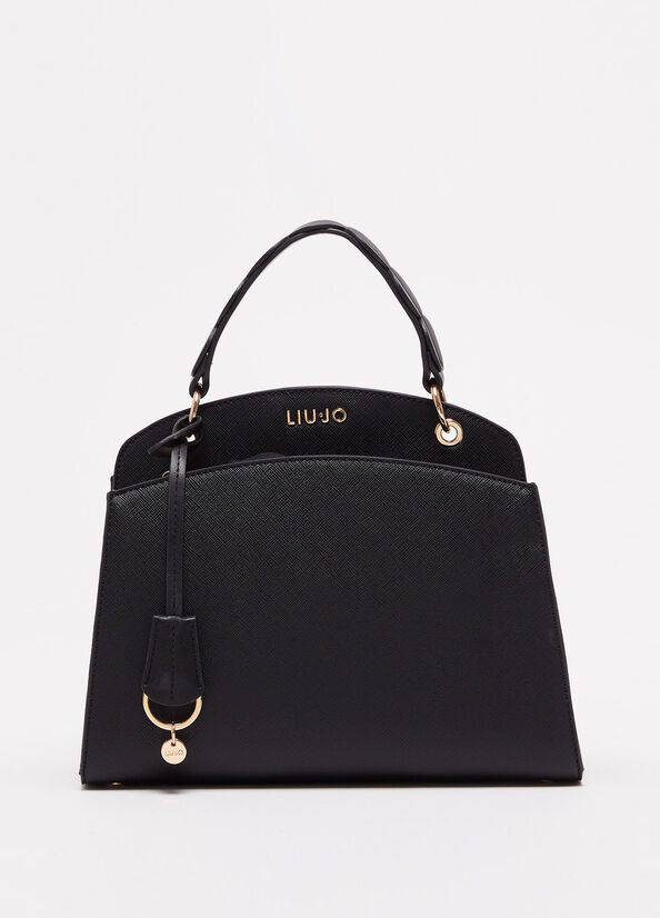 Liu Jo Eco-Friendly Handtasche Damen Schwarz | WJK-061839