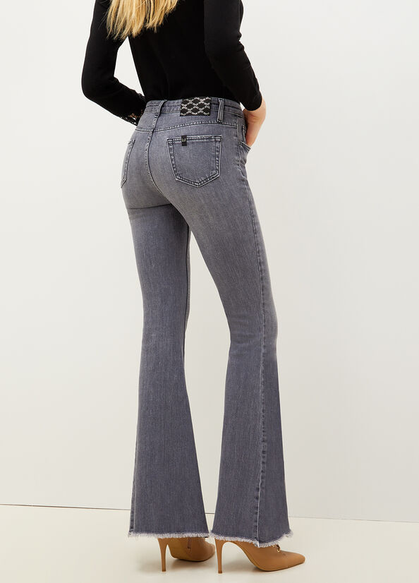 Liu Jo Eco-Friendly Straight Jeans Damen Grau | KLU-267918