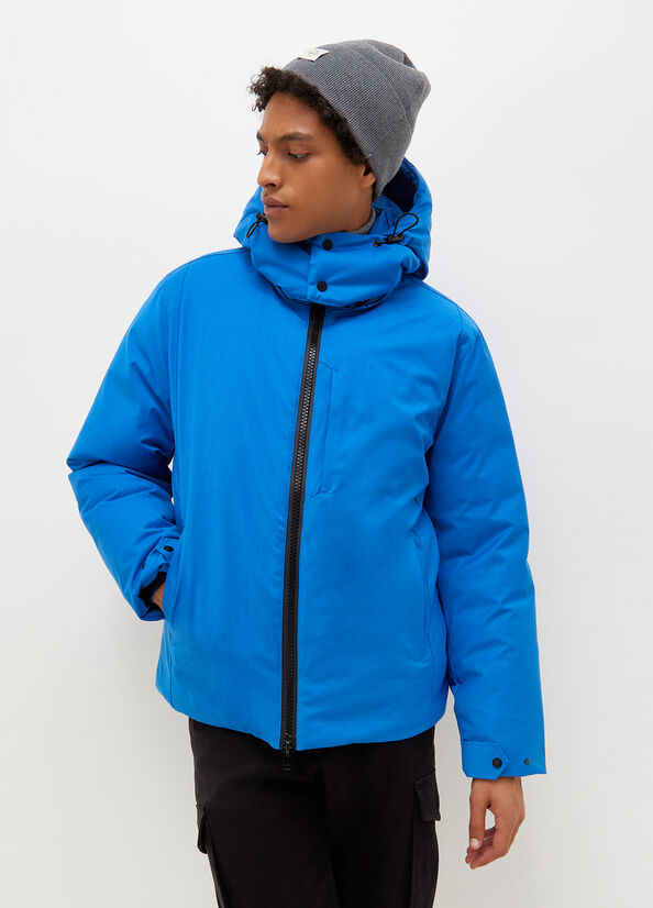 Liu Jo Gepolstert With Hood Jacke Herren Blau | CQZ-140537