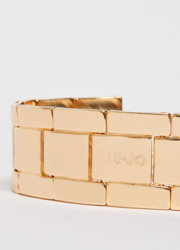 Liu Jo Gold-Tone Bracelet Schmuck Damen Gold | SBF-864925