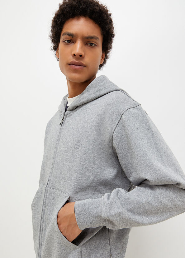 Liu Jo Mit Kapuze With Zip Pullover Herren Grau | HLG-091283