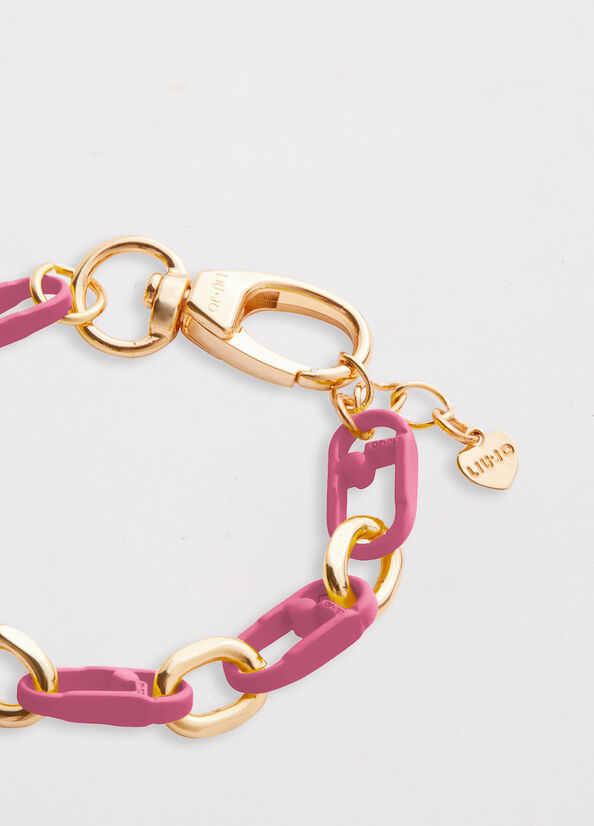 Liu Jo Monogram Bracelet Schmuck Damen Rosa | JBR-693412