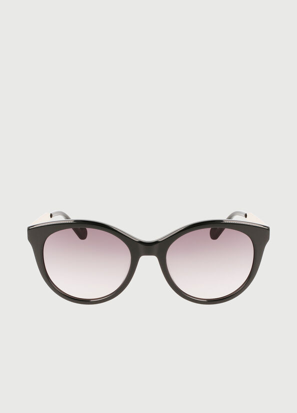 Liu Jo Tea Cup Sonnenbrille Damen Schwarz | QJV-980523