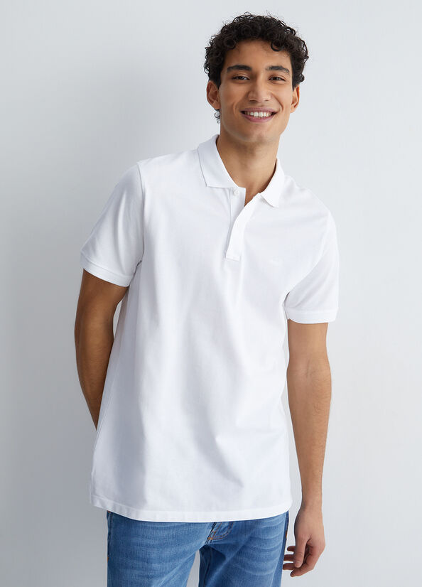 Liu Jo White Polo Shirts Herren Weiß | HMU-732168