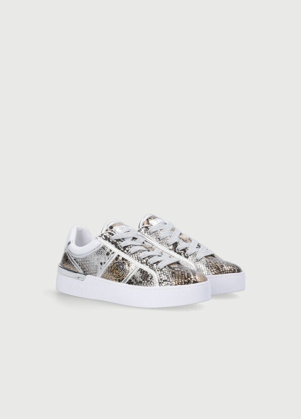 Liu Jo With Snakeskin Effect Print Sneakers Damen Schlangenoptik | WNJ-938541