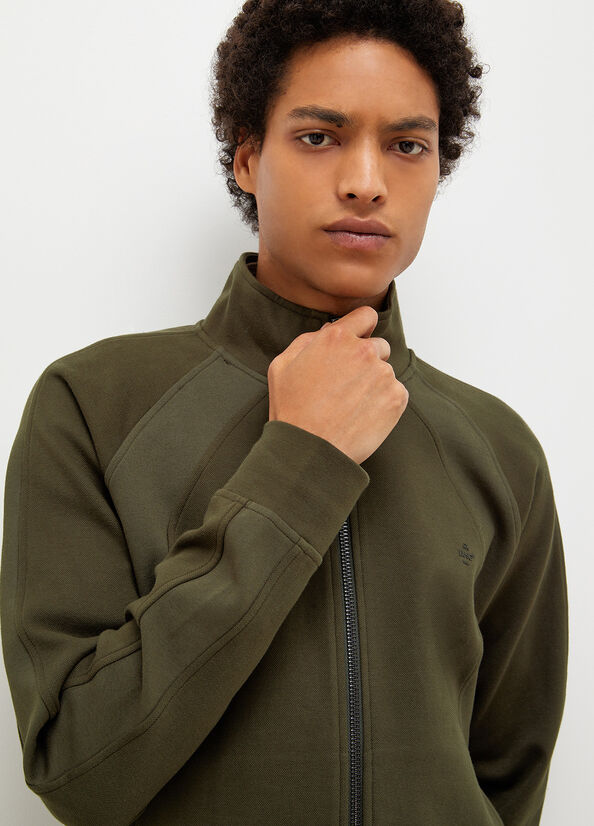 Liu Jo With Zip Pullover Herren Grün | XZR-497650