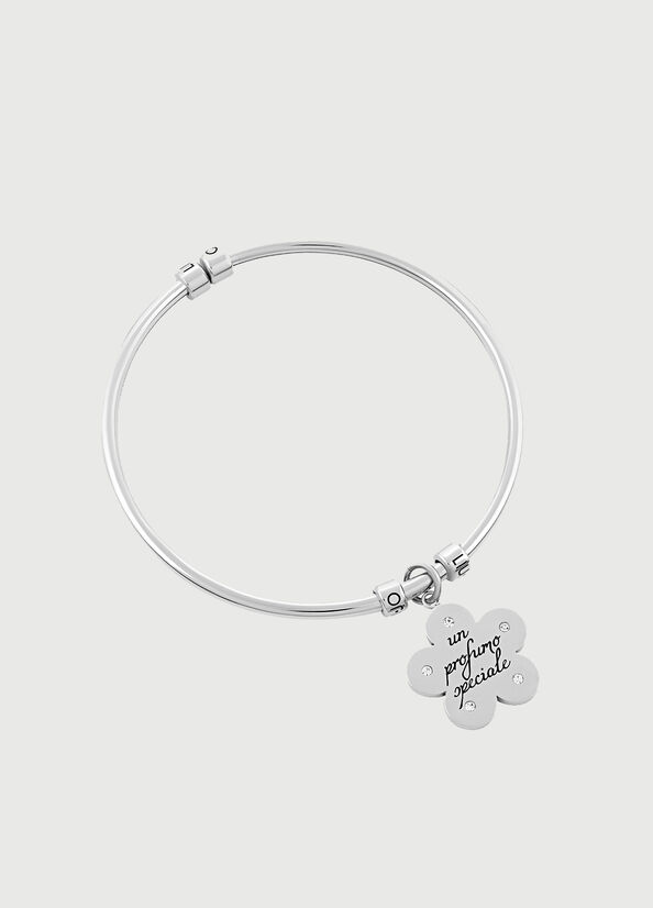 Liu Jo Bracelet With Floral Charm Schmuck Damen Silber | LRX-802396